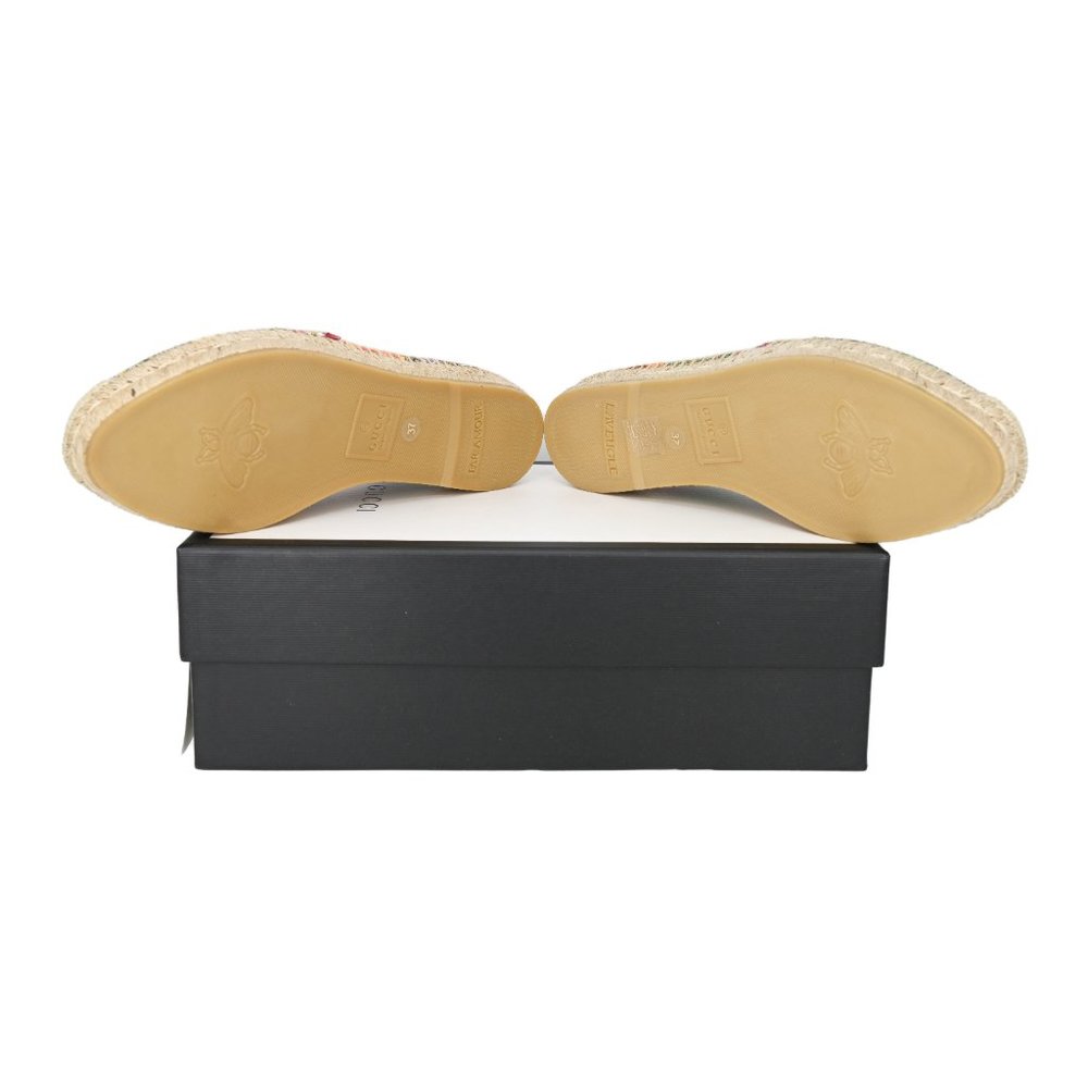 Gucci Pilar GG Supreme Flora Espadrilles Flats - Picture 7 of 7